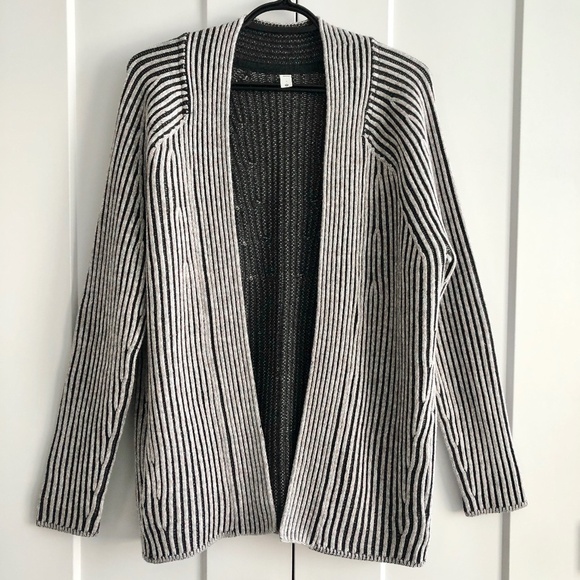 Lululemon,‎ Cotton, Cashmere, Wool, Blend, Sweater, Wrap, Size 4, Nice Condition - Picture 1 of 14